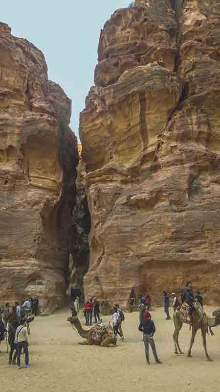 12 - Jordania - Petra - desfiladero del Sik